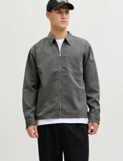 JORPARTY ZIP OVERSHIRT LS STYD AW25 - Tunna jackor