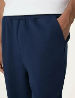 JOVENCAN slim cropped smart sweatpants - Joggingbyxor