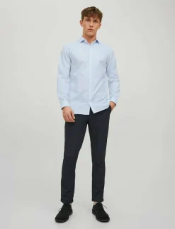 JPRBLAPARKER SHIRT L/S NOOS - Randiga skjortor
