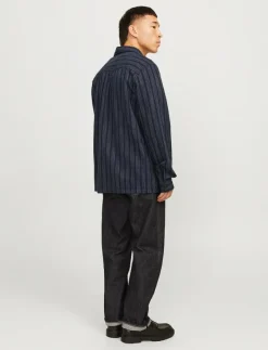 JPRCCRAYMOND SPRING STRIPE OVERSHIRT SN - Jackor & rockar