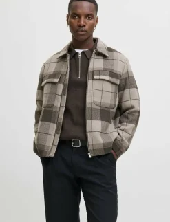 JPRCCRUSSEL WOOL BLEND JACKET SN - Ulljackor