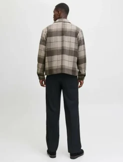 JPRCCRUSSEL WOOL BLEND JACKET SN - Ulljackor