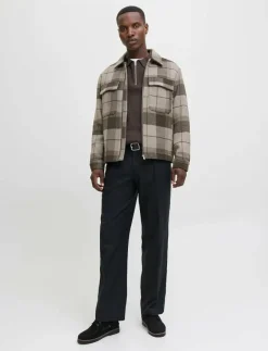 JPRCCRUSSEL WOOL BLEND JACKET SN - Ulljackor