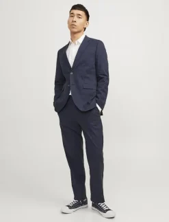 JPRRIVIERA LINEN SUIT SLIM FIT - Kostymer