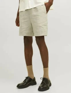 JPSTBILL LAWRENCE LINEN SHORTS MID SN - Linneshorts