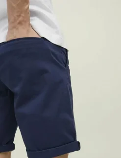 JPSTBOWIE SHORTS SOLID REG SN - Chinos shorts