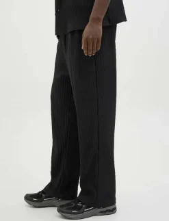 JPSTKARL INTERLUDE PLISSE SWEAT PANTS - Joggingbyxor
