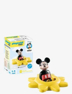 JUNIOR & Disney: Mickey's Spinning Sun with Rattle Feature - 71321 - Playmobil 1.2.3 & Disney