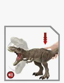 Jurassic World Chaos Theory All-Out Attack Tyrannosaurus Rex Dinosaur Action Figure Toy - Djur