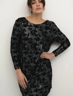 KAgritt Sequin Dress - Korta klänningar