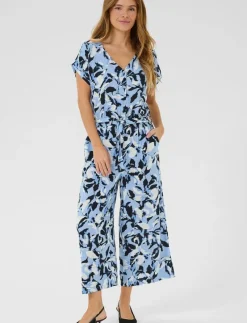 KAmira Plain Weave Jumpsuit Printed - Jumpsuits