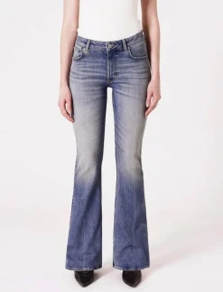 KARA BOOT ENCORELIGHT VINTAGE INDIGO - Boot cut Jeans