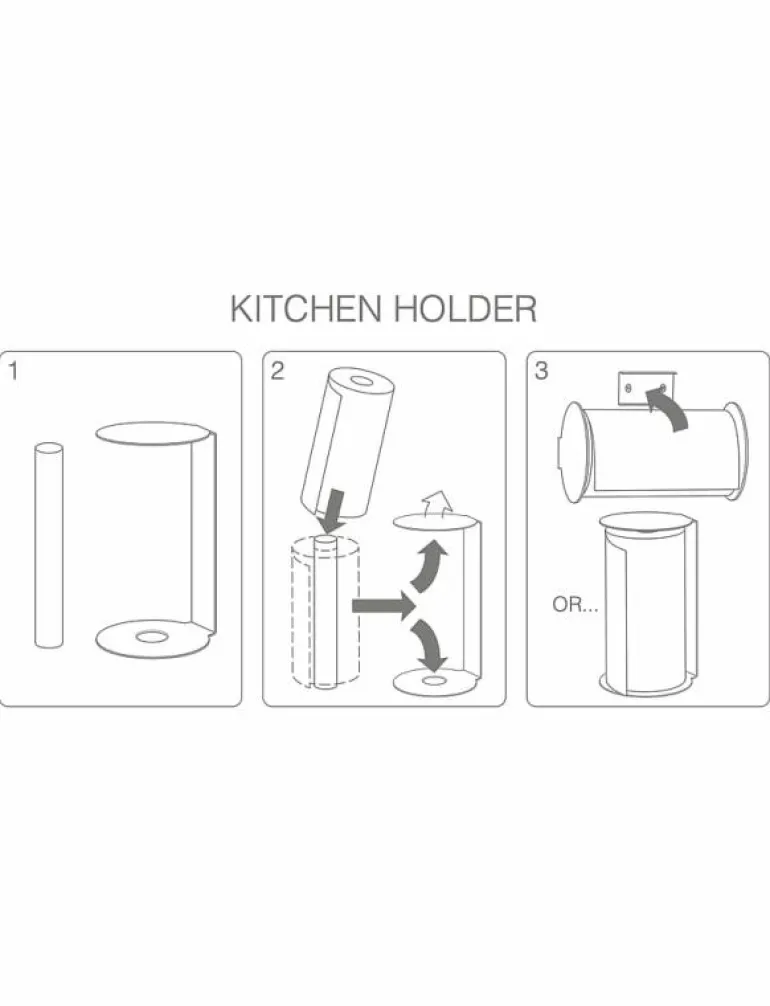 Kitchen Holder L - Hushållspappershållare