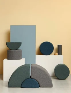 KK Circle - Pine Green - Sittpuffar