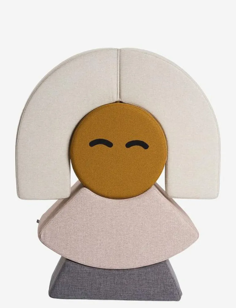 KK Mrs. Circle Face - Mustard Brown - Motorikleksak