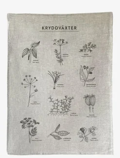 Kökshandduk Kryddväxter - Kökshanddukar