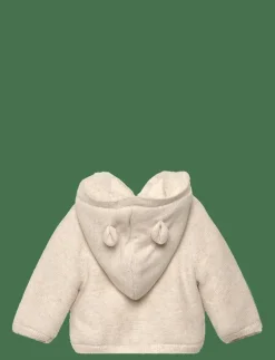 Knit cardigan with fleece lining - Jackor