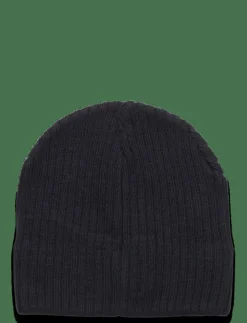 Knitted Ribbed Beanie - Mössor