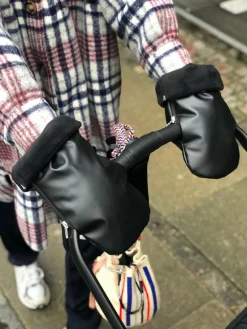 KONG.WALTHER Black Stroller Gloves - Barnvagnstillbehör