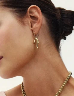 Lace Hoops Gold - Hoops