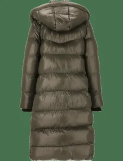 Lakewood W Long Puffer Jacket - Dunkappor