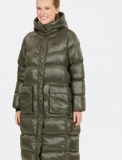 Lakewood W Long Puffer Jacket - Dunkappor