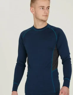 Lapas M L-S Wool Mesh Baselayer Tee - Underställströja