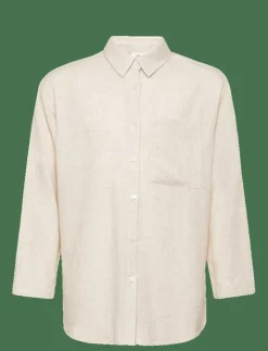 Latti LS Linen Shirt - Långärmad skjorta