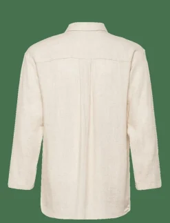 Latti LS Linen Shirt - Långärmad skjorta