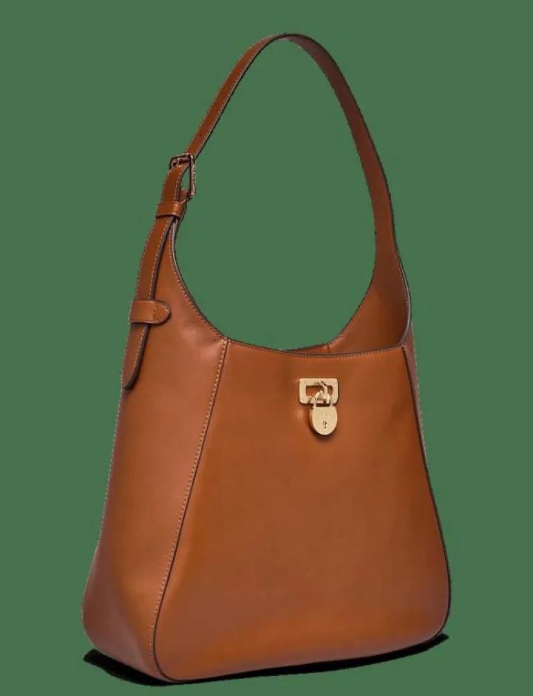 Leather Large Tanner Shoulder Bag - Handväskor