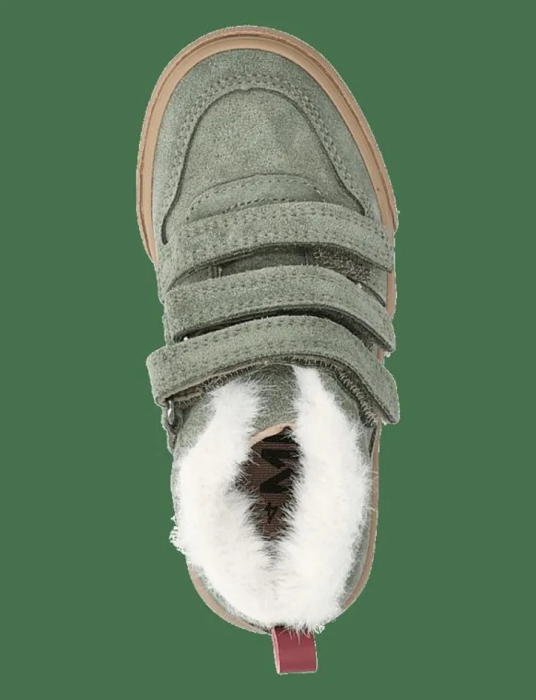 Leather trainers with fleece - Vinterstövlar
