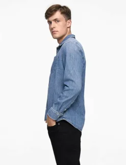 LEESURE SHIRT - Jeansskjortor