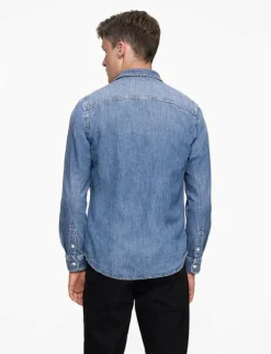 LEESURE SHIRT - Jeansskjortor