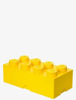 LEGO STORAGE BRICK 8 - Yellow - LEGO® leksaker