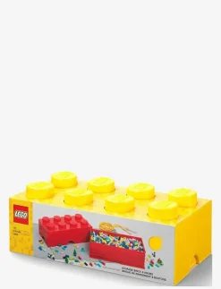 LEGO STORAGE BRICK 8 - Yellow - LEGO® leksaker