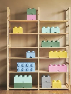 LEGO STORAGE BRICK 8 - Yellow - LEGO® leksaker
