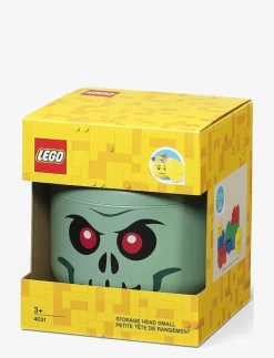 LEGO STORAGE HEAD (SMALL) - GREEN SKELETON - Förvaringslådor