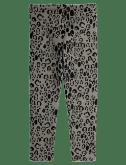 Leopard aop brushed jersey leggings - Leggings