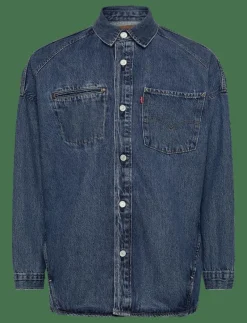 LEVIS TWIST SHACKET LETS DO TH - Ofodrade jeansjackor