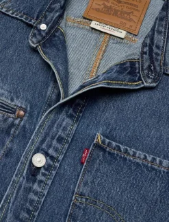 LEVIS TWIST SHACKET LETS DO TH - Ofodrade jeansjackor