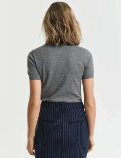 LIGHT KNIT SS C-NECK - T-shirts