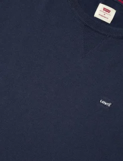 LIGHTWEIGHT HM SWEATER NAVAL A - Rundhalsad