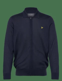 Lightweight Knitted Collared Cardigan - Stickat