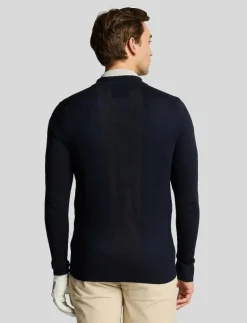 Lightweight Knitted Collared Cardigan - Stickat
