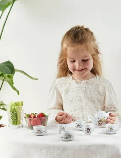 Lillie & Ellie - 12 pcs porcelain tea set - Leksakskök & Tillbehör