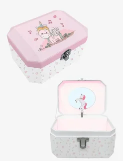 Lillie and Ellie - Music Box - Unicorn - Smyckeskrin