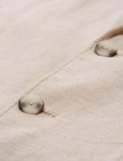 linen blazer - Enkelknäppta kavajer