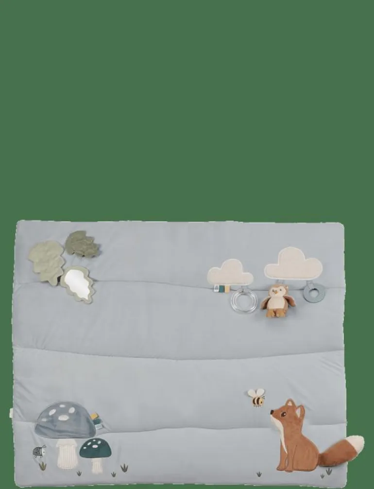 Little Dutch Playpen mat 75 x 95cm Forest Friends GRS - Lekmattor
