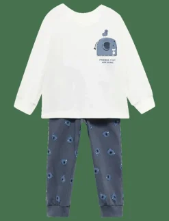 Long animal-print pyjamas - Set