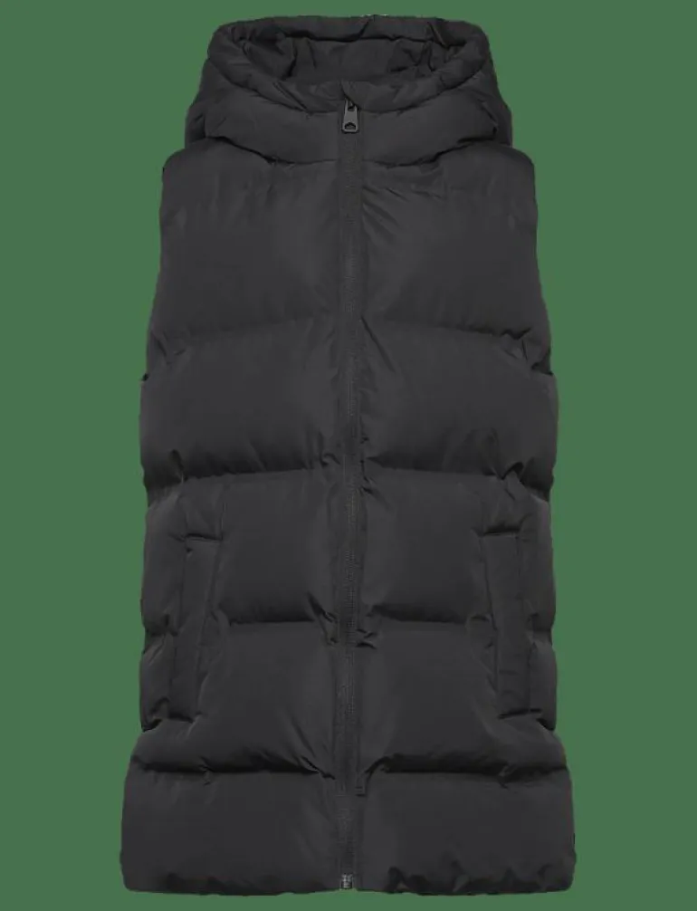 Long hooded waistcoat - Väst